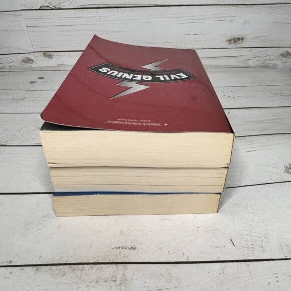 Catherine Jinks Evil Genius Genius Squad Genius Wars Books Lot 3 Kids YA Fiction - Picture 8 of 16